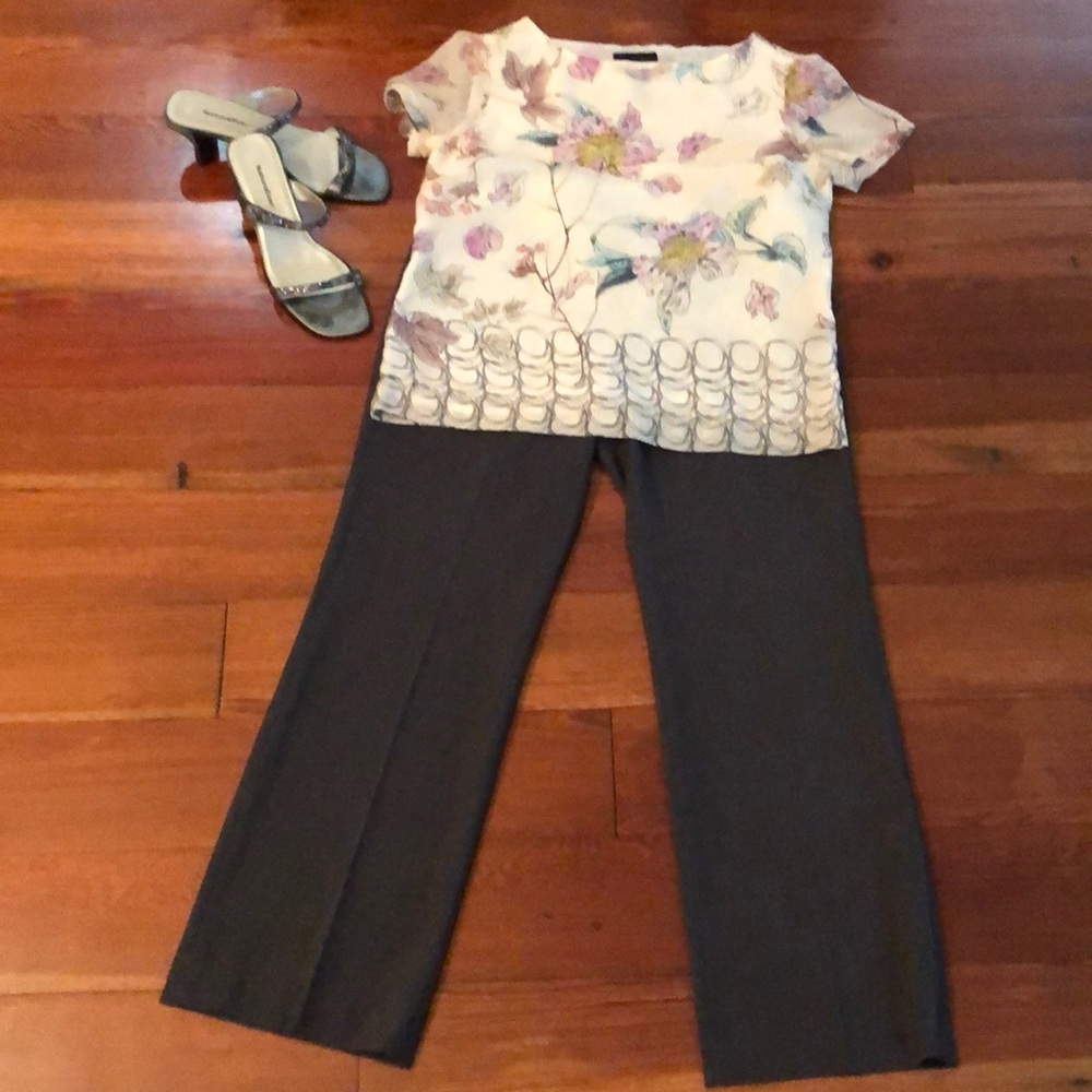 Larry Levine Petite Stretch Women’s Slack’s
